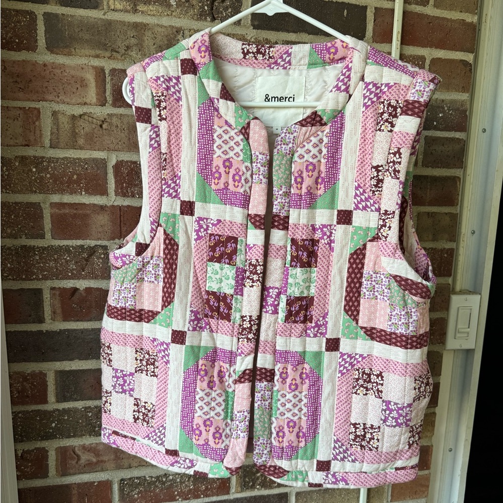 Patchwork Vest - image 1